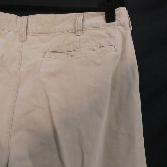 Y2K | OLD NAVY | 36 x 32 | Classic Beige Straight Leg Cotton Pants - Picture 12 of 16